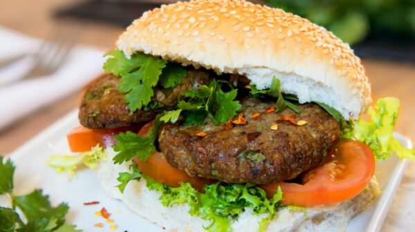 Beef Curry Burger